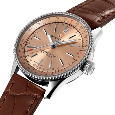 breitling navitimer leather band.